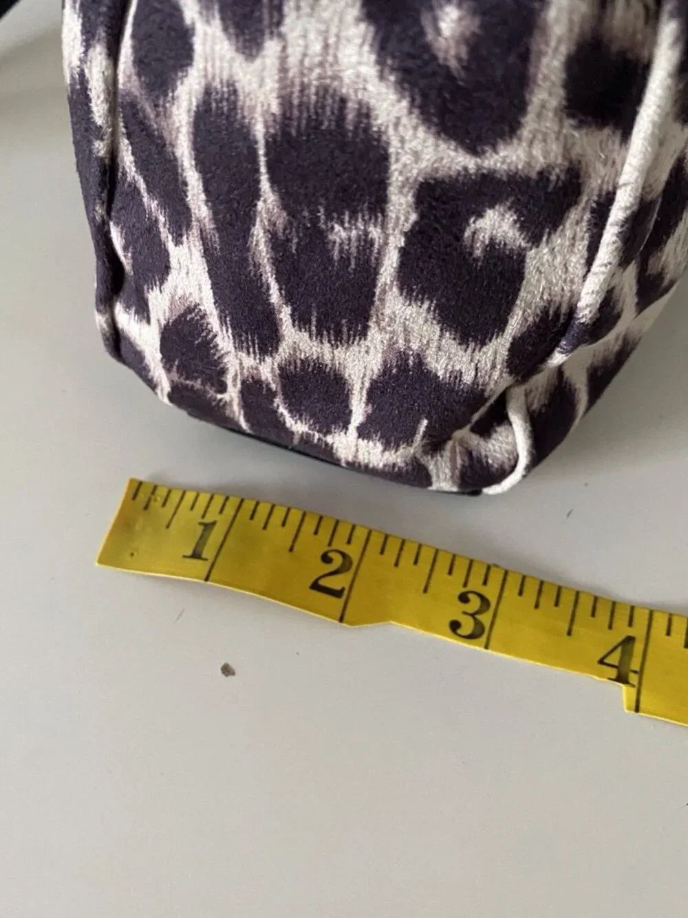 Juicy Couture Fashionable Juicy Satchel Bag Crossbody W/Charm Snow Leopard NEW